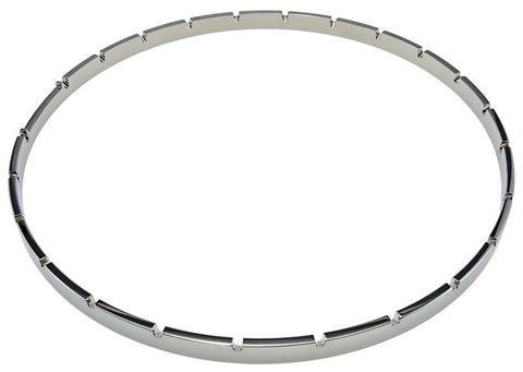 Prucha Tension Hoop, Notched, Nickel Plated, Pot Metal