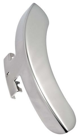 Prucha Armrest, Single Bracket, Nickel-Plated