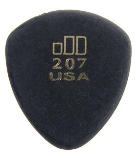 Dunlop 477P JD Jazztones Flatpick, Large with Round Tip, pkg of 6