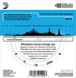 D'Addario EJ69 Banjo Strings, 5-String, Light, Phosphor Bronze, 9-20