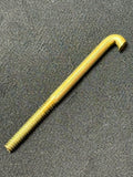 Round Hook, Raw Brass
