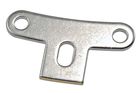 Resonator 'T' Bracket for One-Piece Flange, Nickel-Plated