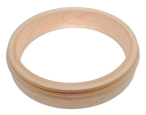 Wood Rim, 3-ply Maple fitted for Two-Piece Flange and Tone Ring