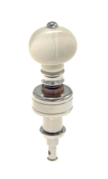 Banjo Friction Tuner Pegs-set 4 nickel plated, boneoid buttons thumb  screws
